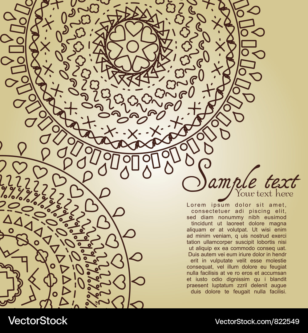 Abstract elements Vector Image