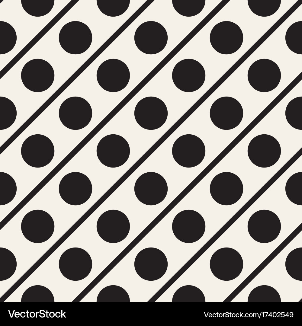 Abstract geometric lines lattice pattern seamless vector image