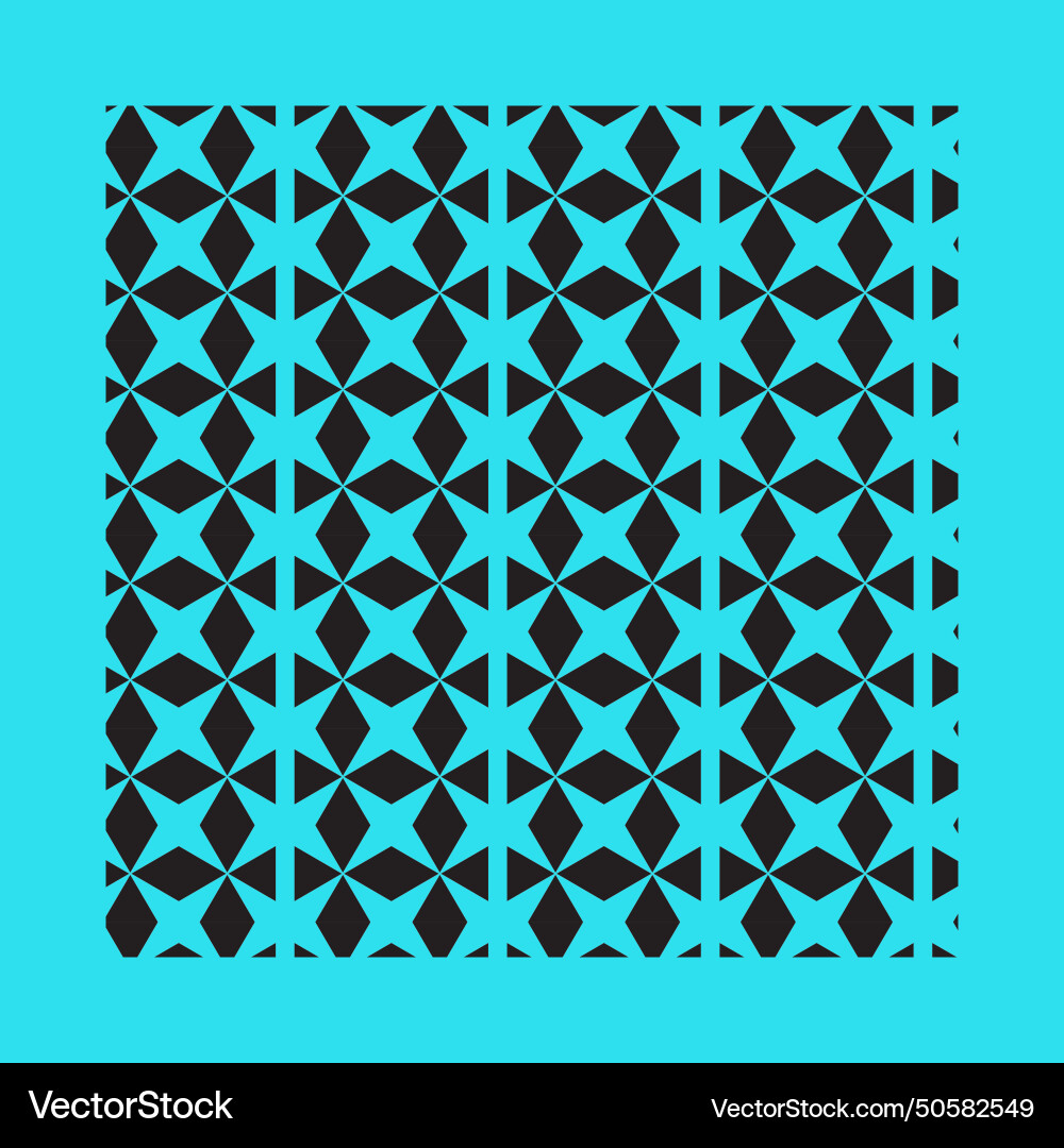 Seamless pattern with squares vector image