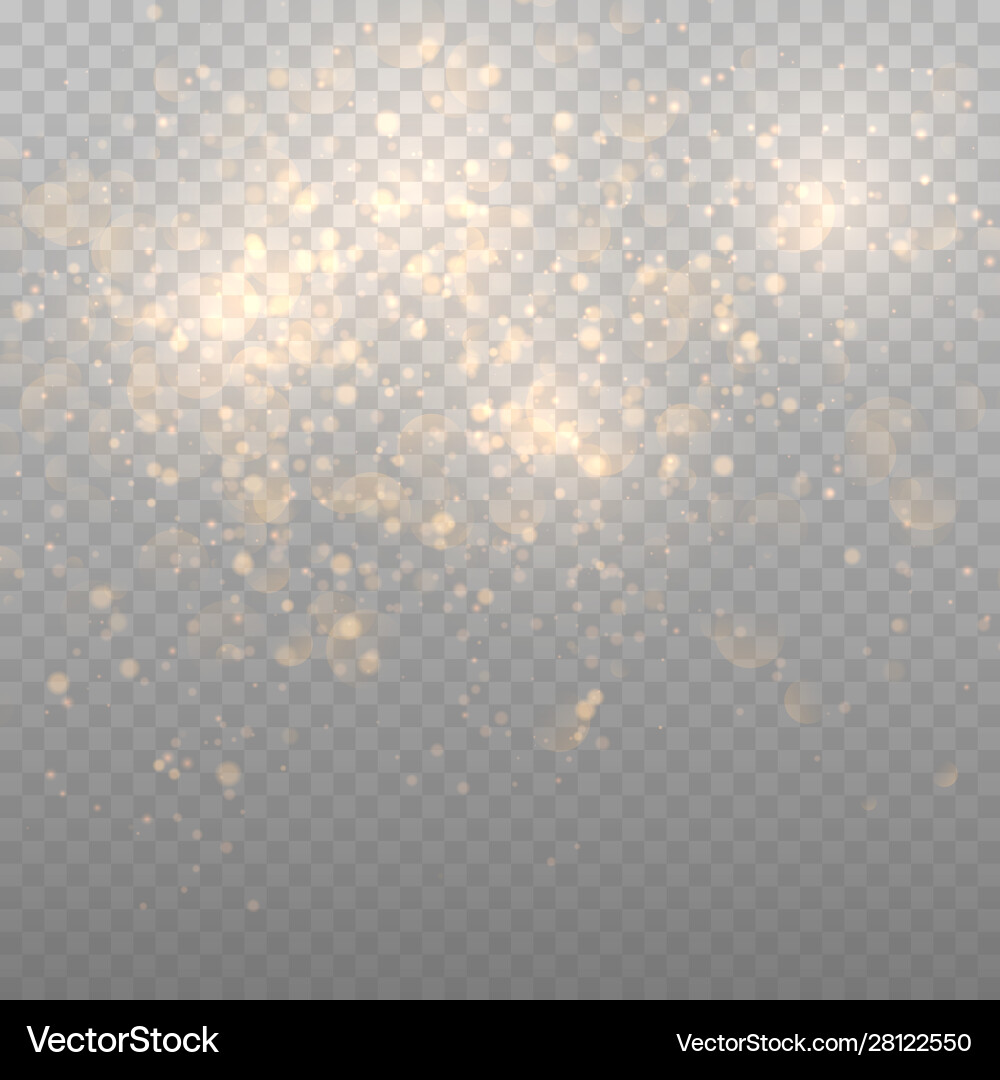 Bokeh lights abstract background vector image