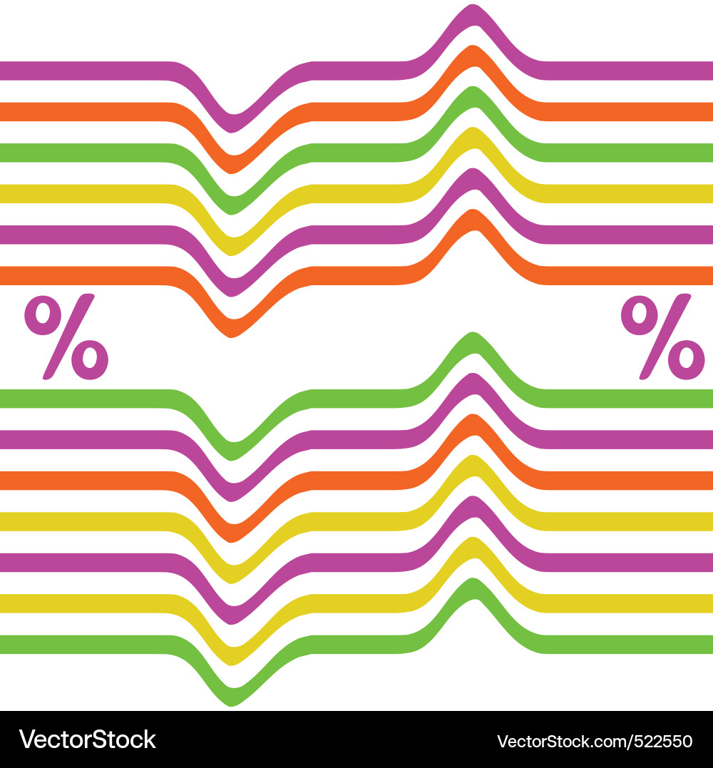 Dynamic Wave Background Vector Image
