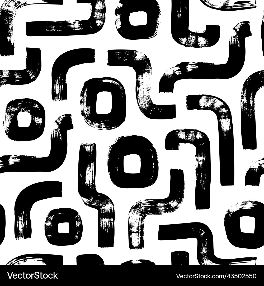 Geometric seamless pattern in retro style Geometric seamless pattern in retro style vector image