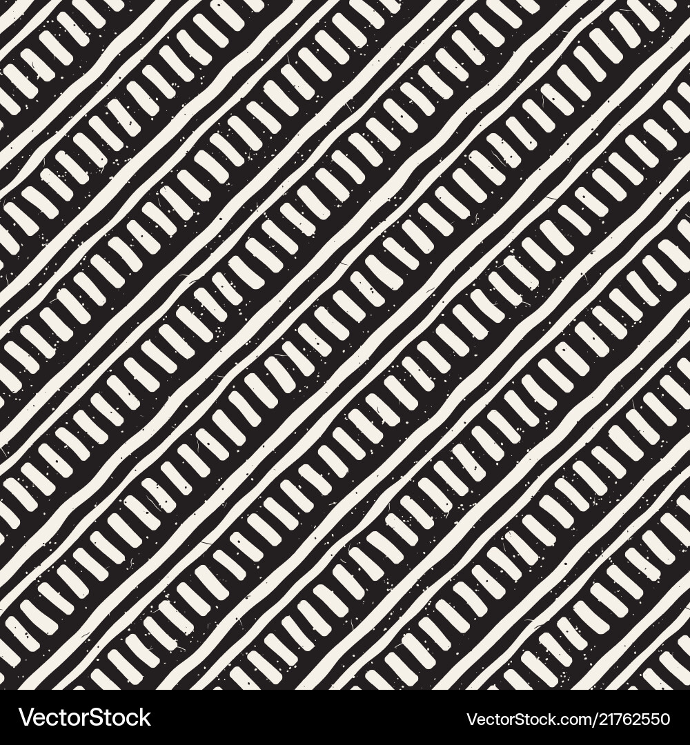 Hand drawn seamless repeating pattern with lines Hand drawn seamless repeating pattern with lines vector image