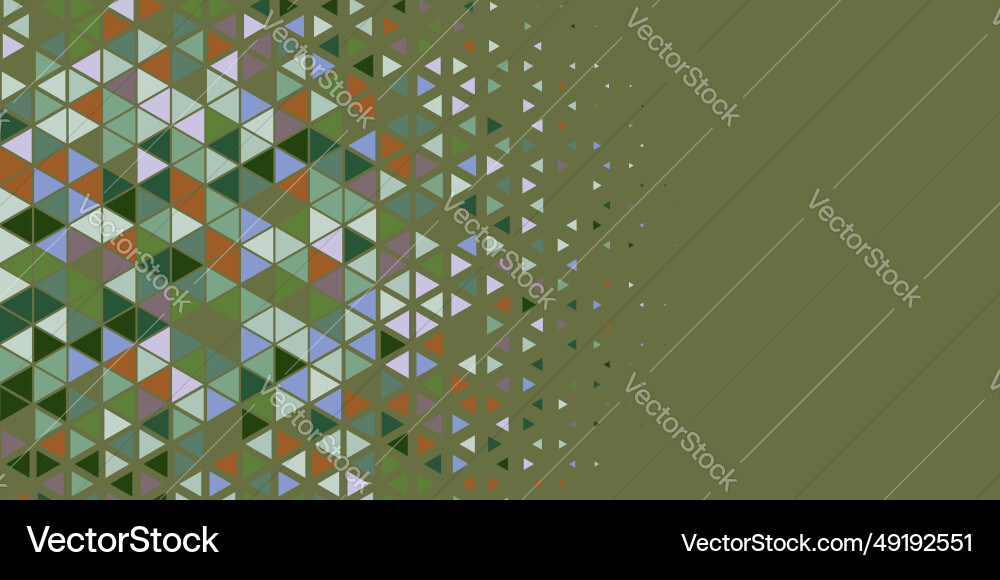 Abstract triangle colorful background Vector Image