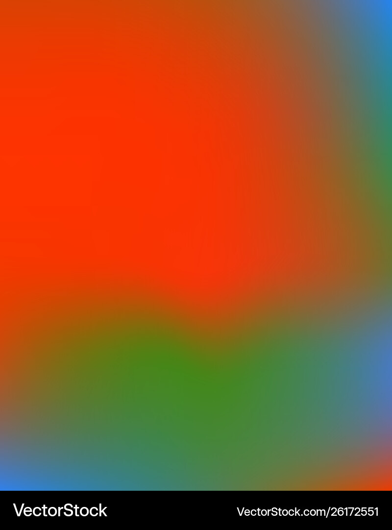 Gradient mesh painted in different colors vector image