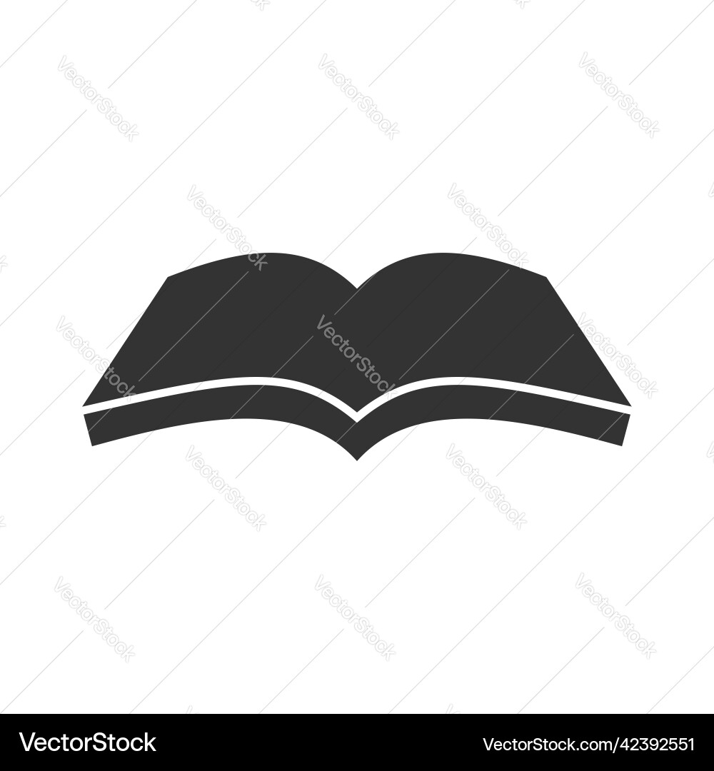 Image of a book scroll and manuscript Vector Image