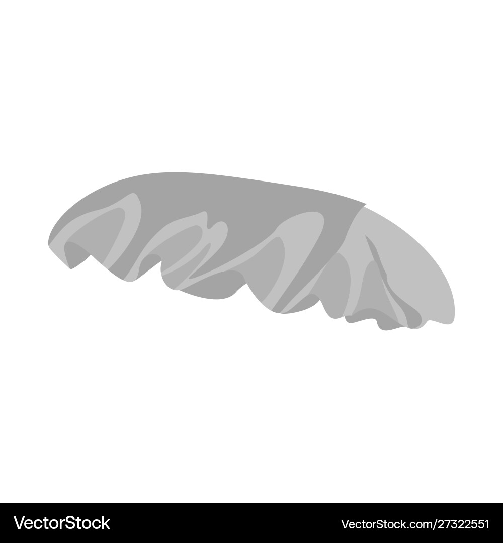 Isolated object bun and bread logo web element Vector Image