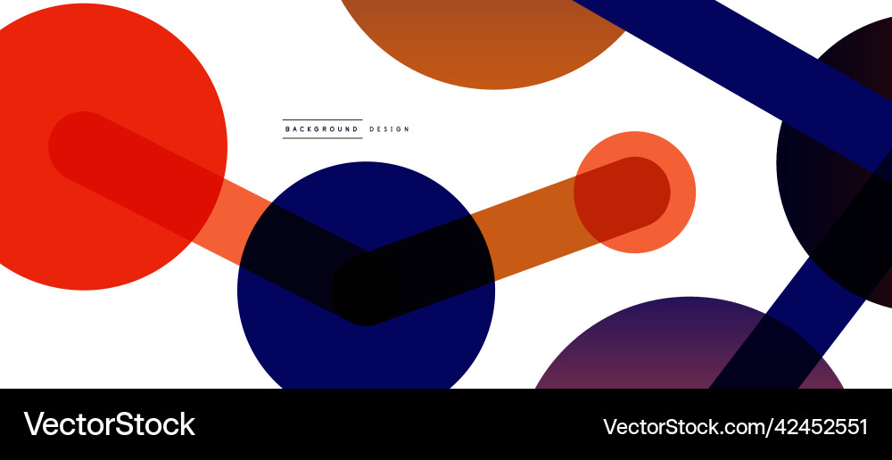 Network concept abstract background dots Vector Image