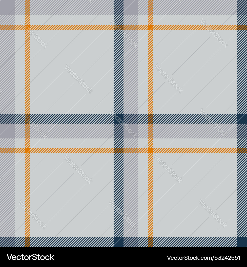 Plaid seamless pattern check fabric texture Vector Image