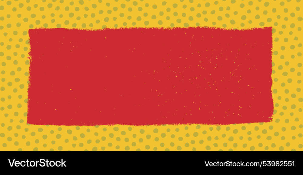 Rustic rectangle text box with grunge torn edges Rustic rectangle text box with grunge torn edges vector image