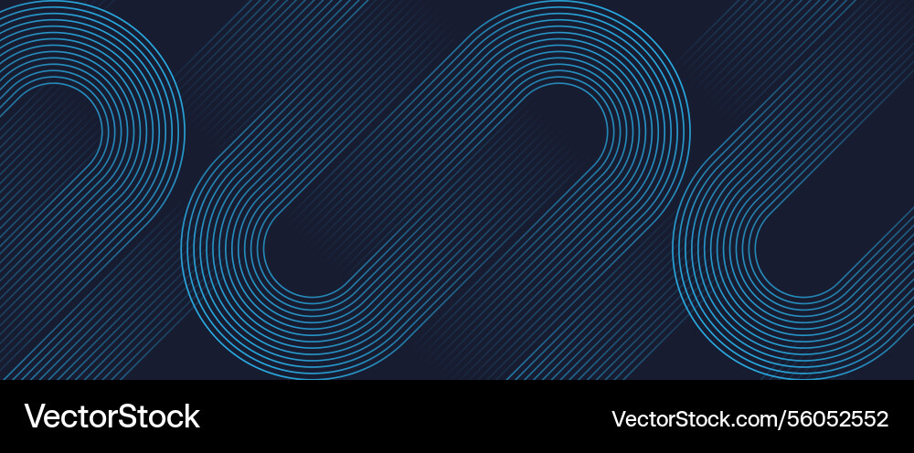 Blue geometric background featuring overlap layer Vector Image