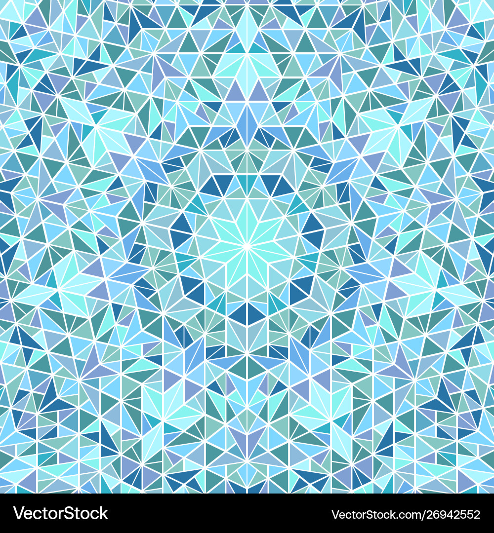 Colorful abstract circular tile mosaic pattern Vector Image