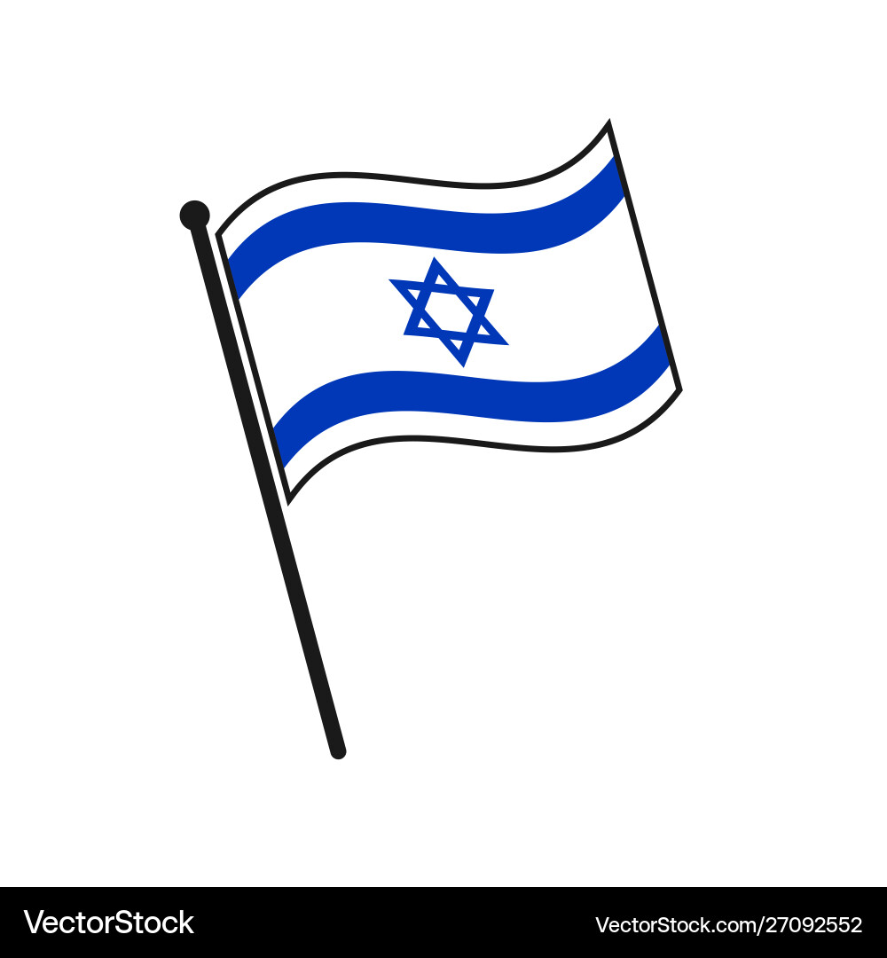 Simple flag isolated Simple flag isolated vector image