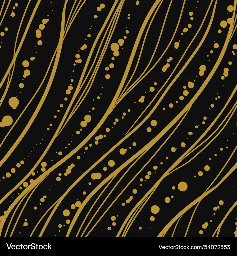 Abstract seamless pattern with hand drawn lines vector image