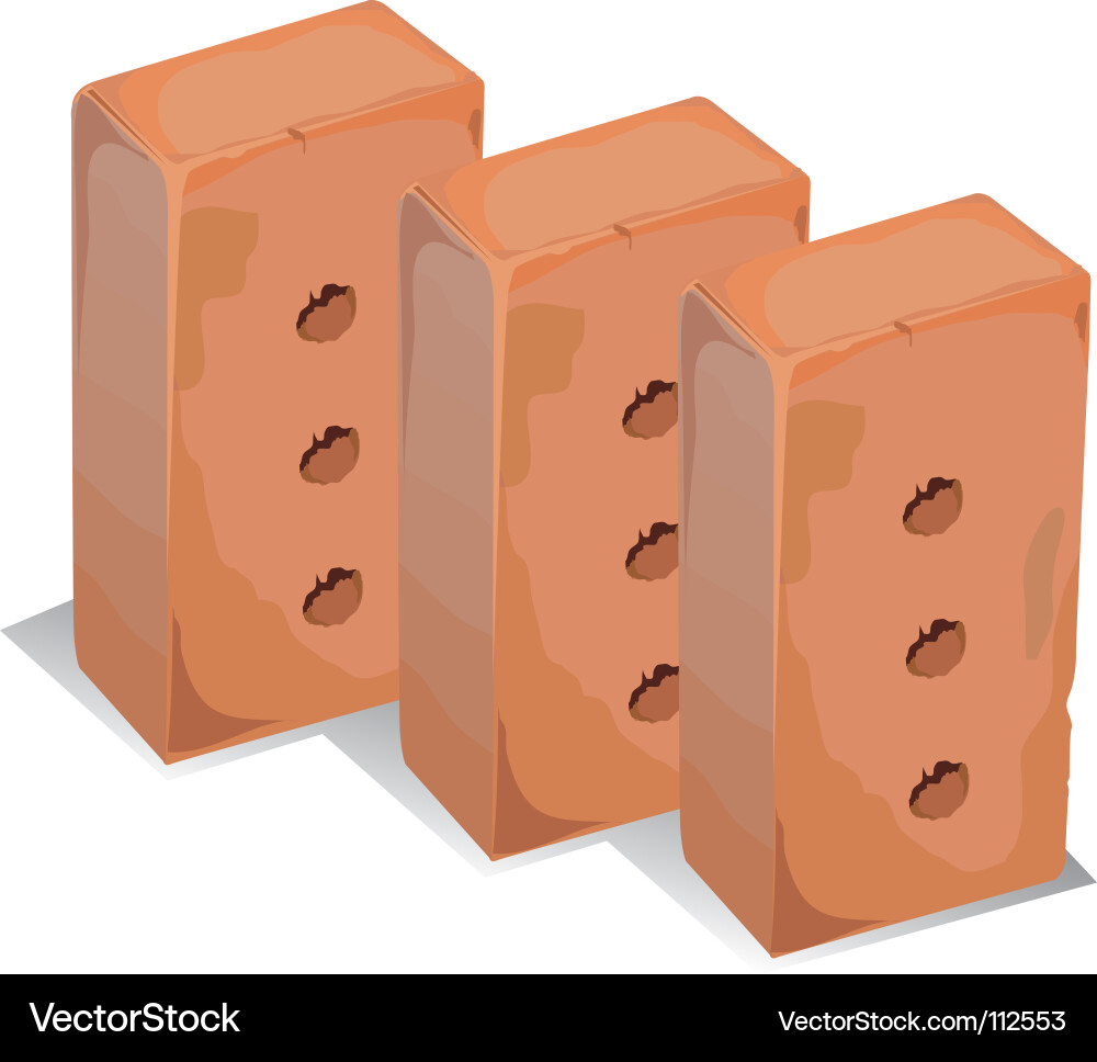 Building blocks vector image