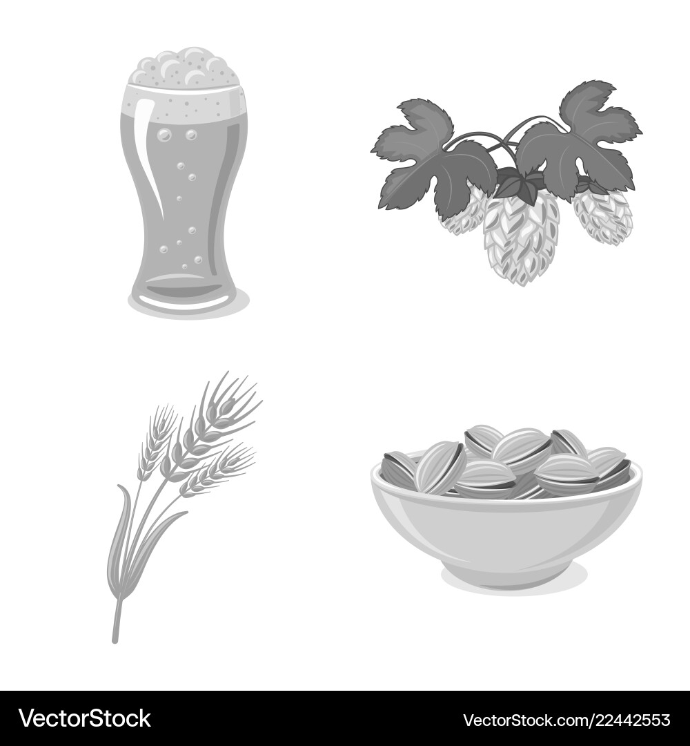 Design of pub and bar symbol set Design of pub and bar symbol set Vector Image