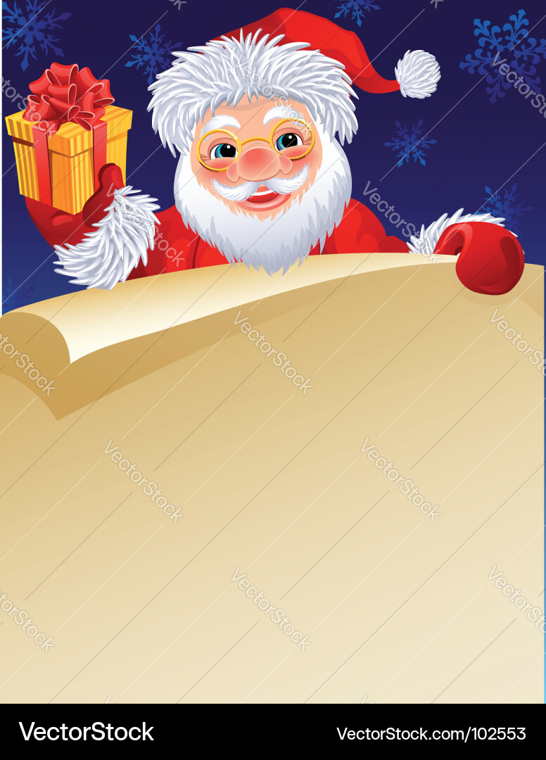 Santa claus Vector Image