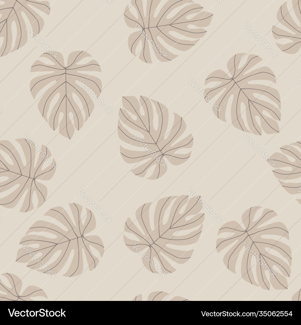 Minimalistic seamless pale pattern with random Vector Image