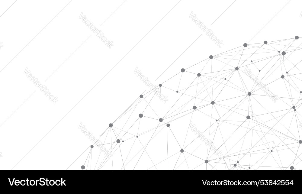 Technology abstract background plexus Technology abstract background plexus vector image