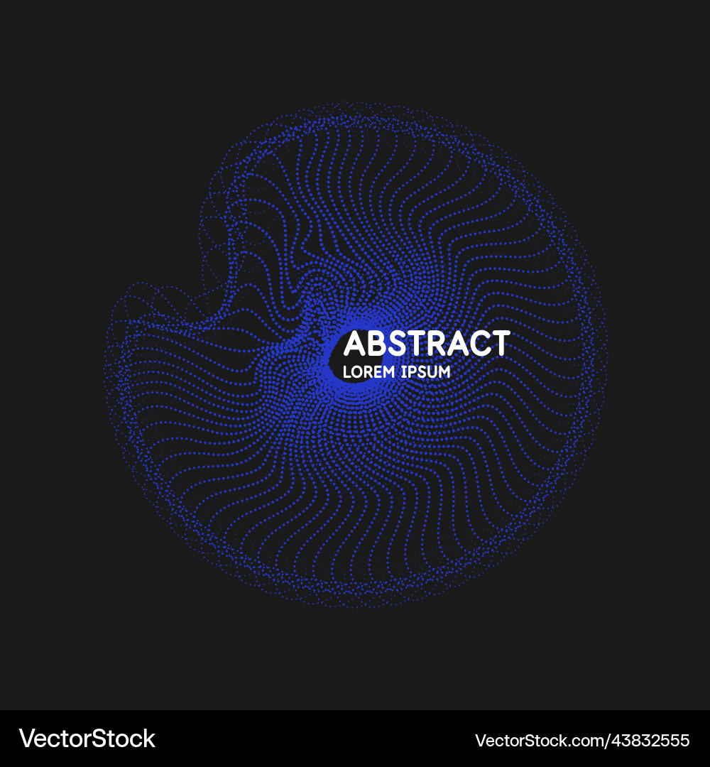 Abstract background with dynamic waves Abstract background with dynamic waves vector image