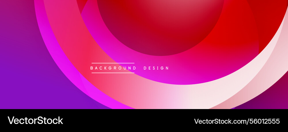 Abstract composition with layered circular Abstract composition with layered circular vector image