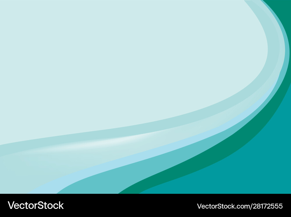 Background design with abstract patterns in green vector image
