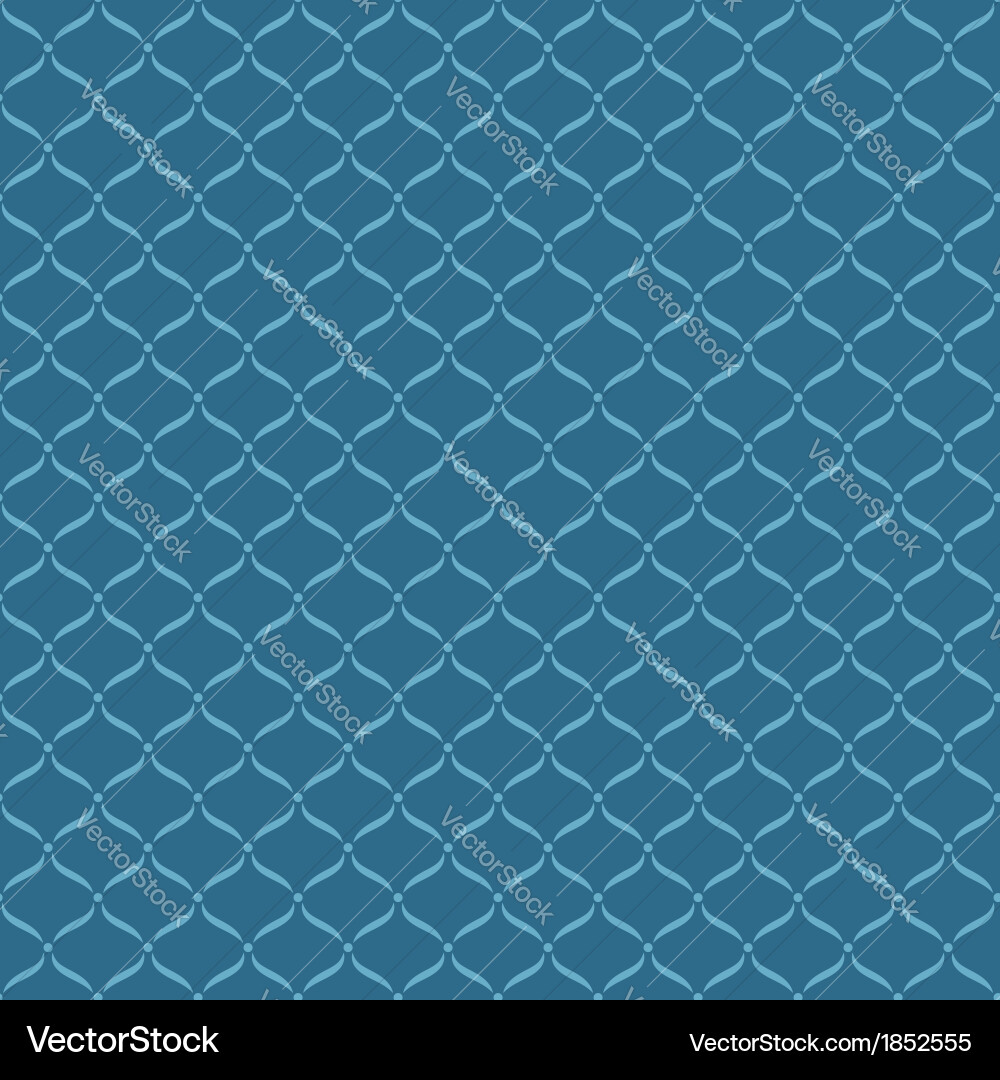Delicate Blue Net Pattern vector image