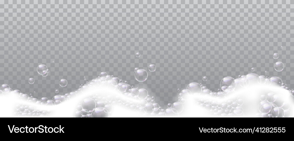 Foam background soapy water with bubbles washing