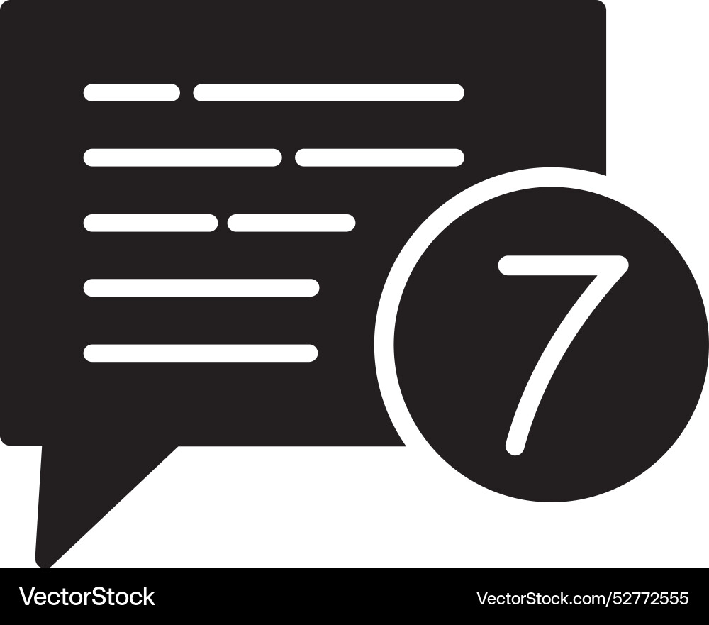 Message icon design Vector Image