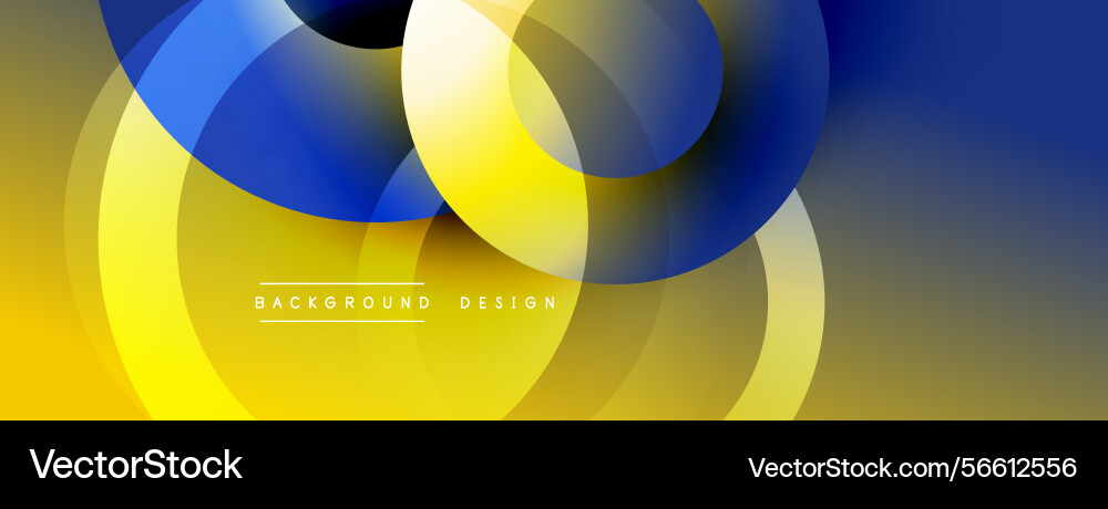 Abstract design features overlapping circles Abstract design features overlapping circles vector image