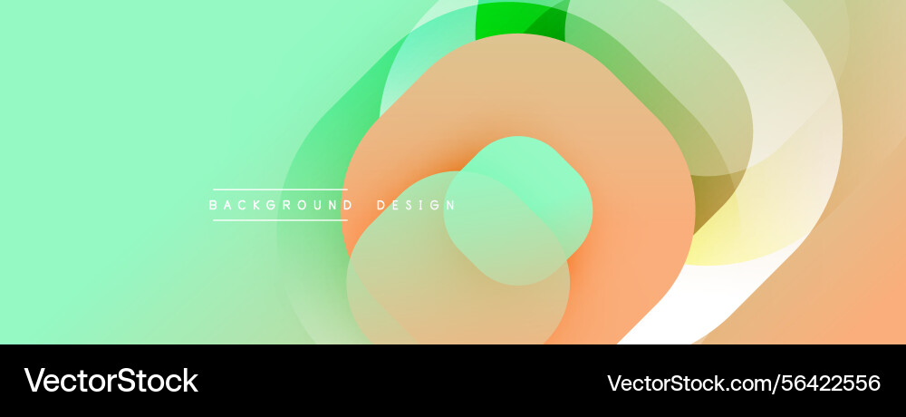 Abstract layers overlap creating soft color Abstract layers overlap creating soft color vector image