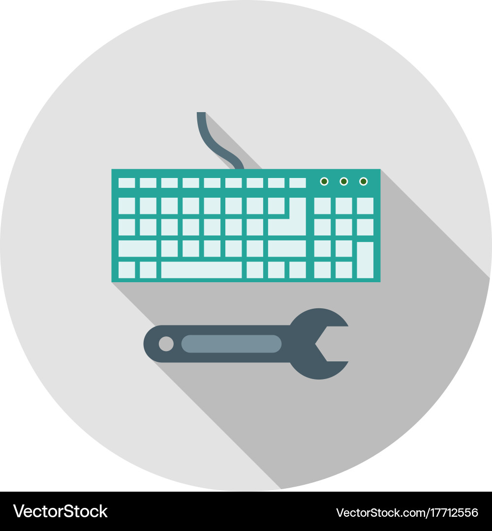 Code engineering vector image