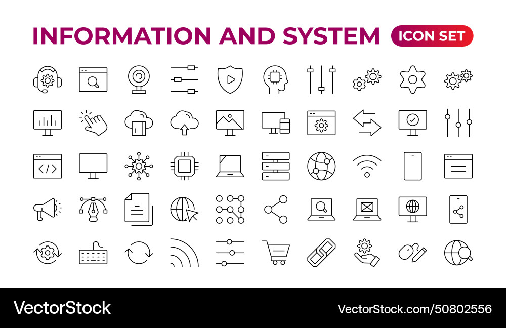Global connection cloud data technology services vector image
