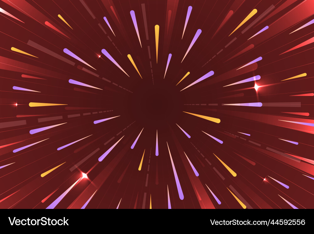 Gradient zoom effect background Gradient zoom effect background vector image