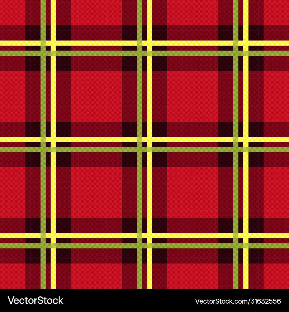 Rectangular seamless fabric pattern mainly in red Rectangular seamless fabric pattern mainly in red vector image
