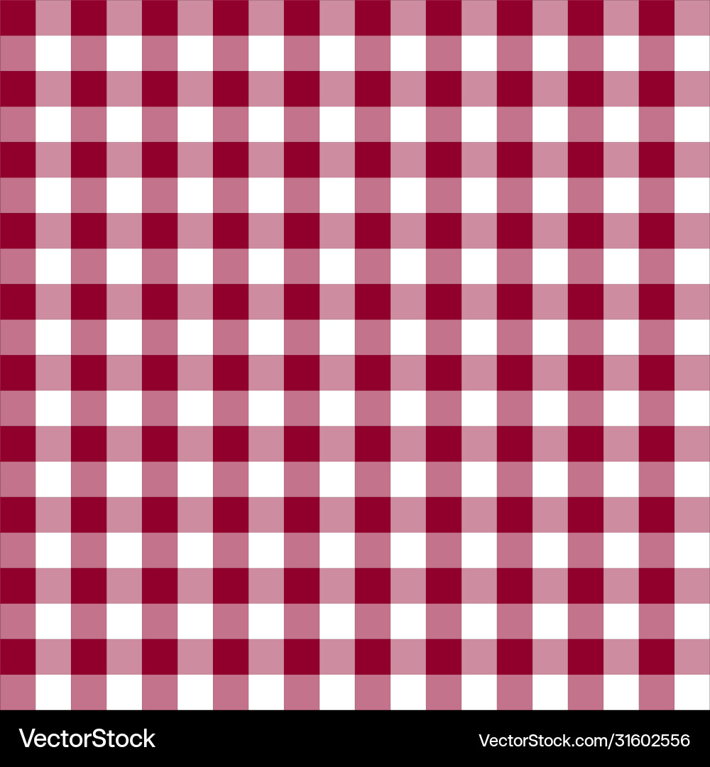 Seamless texture with vichy cage ornament Vector Image