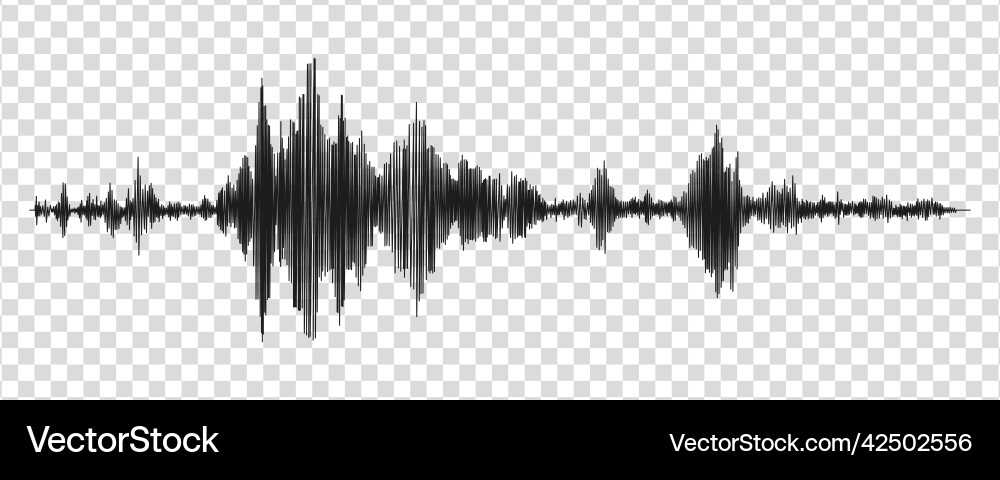 Seismograph measurement or lie detector graph Seismograph measurement or lie detector graph Vector Image