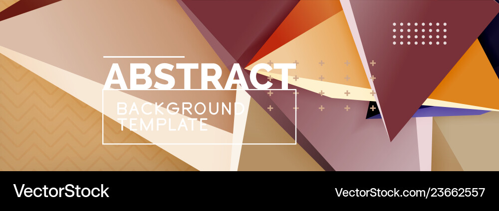3d triangular shapes abstract background 3d triangular shapes abstract background vector image