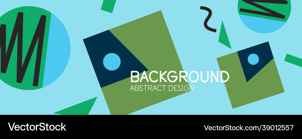 Abstract background blocks lines triangles Abstract background blocks lines triangles vector image