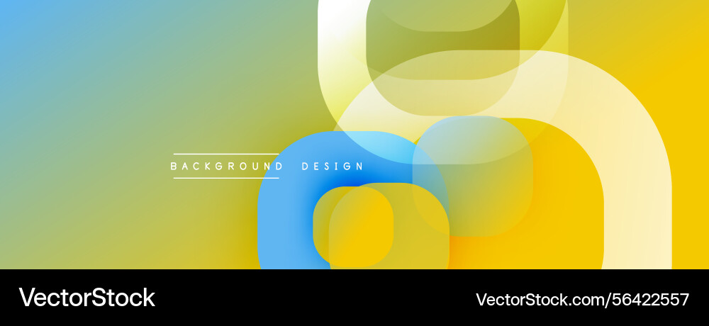 Abstract colorful shapes overlap gradient hues Abstract colorful shapes overlap gradient hues vector image