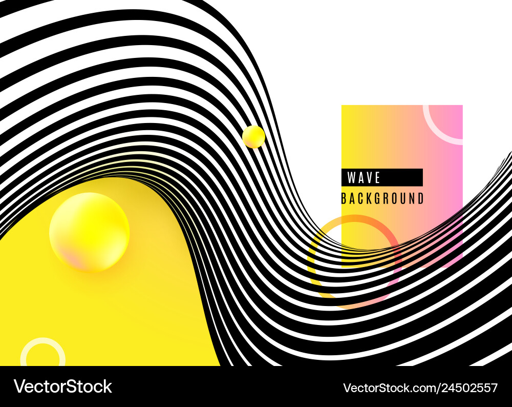 Dynamic Stripe Abstract Background vector image