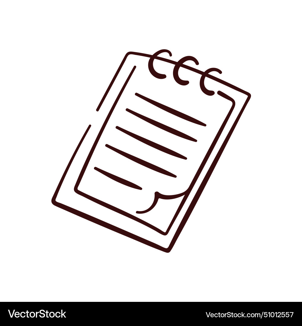 Folder with document icon in line art style Folder with document icon in line art style vector image