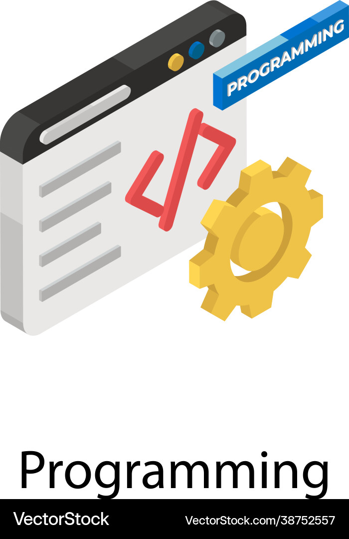 Programming vector image