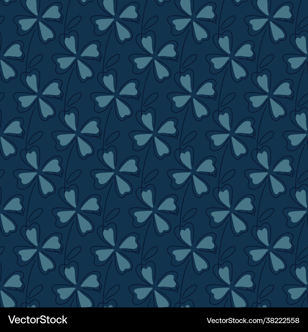 Abstract decorative seamless pattern with botanic Abstract decorative seamless pattern with botanic vector image