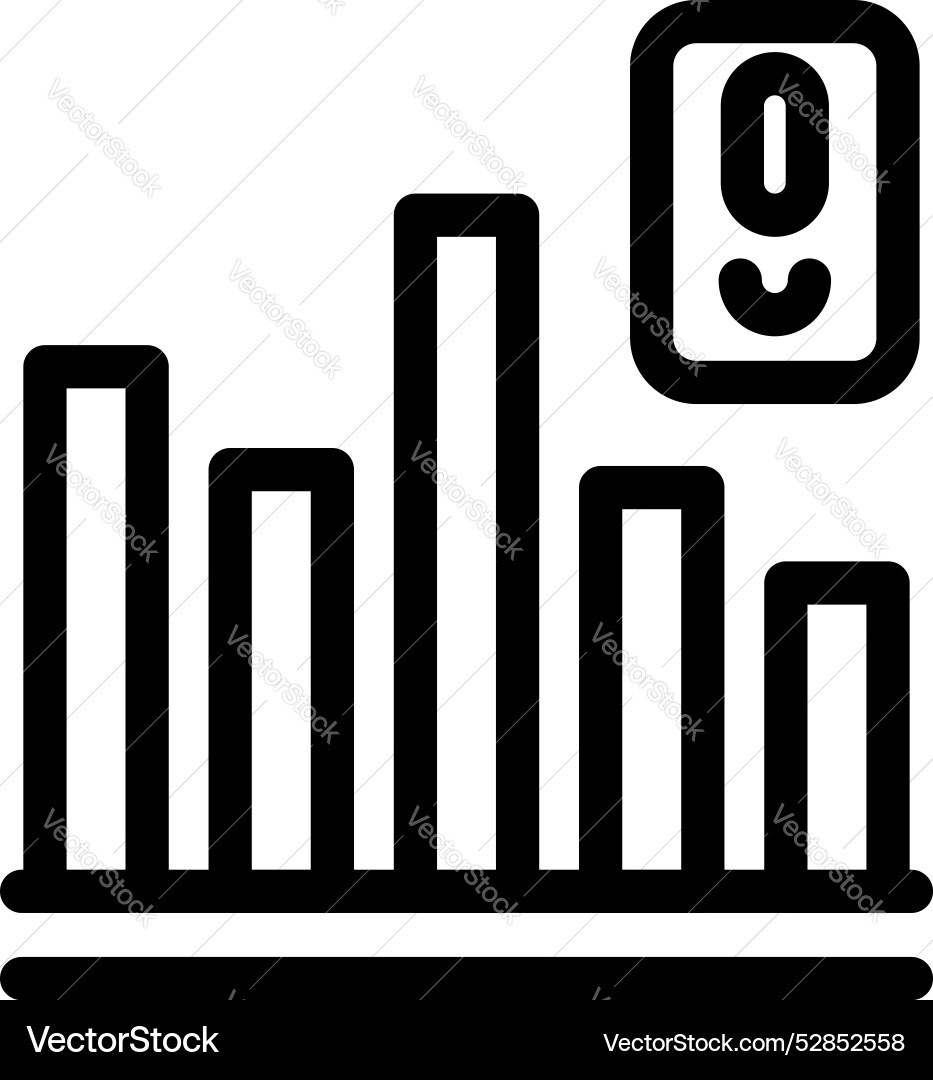 Computer mouse cursor clicking increasing bar Computer mouse cursor clicking increasing bar vector image