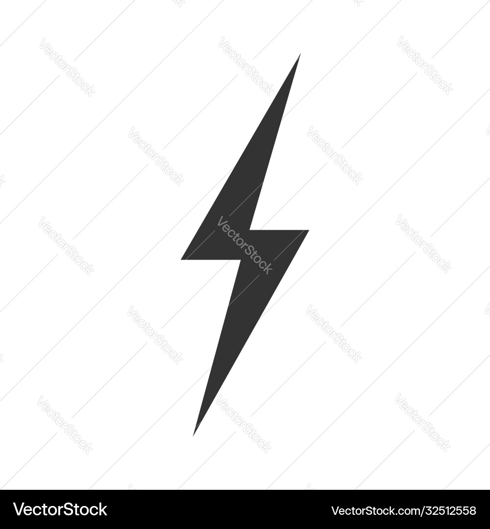 Lightning bolt Royalty Free Vector Image - VectorStock