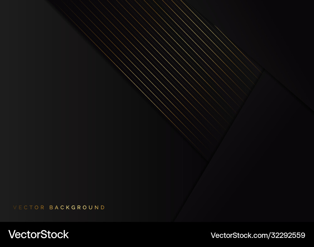 Abstract black background overlap with striped Abstract black background overlap with striped vector image