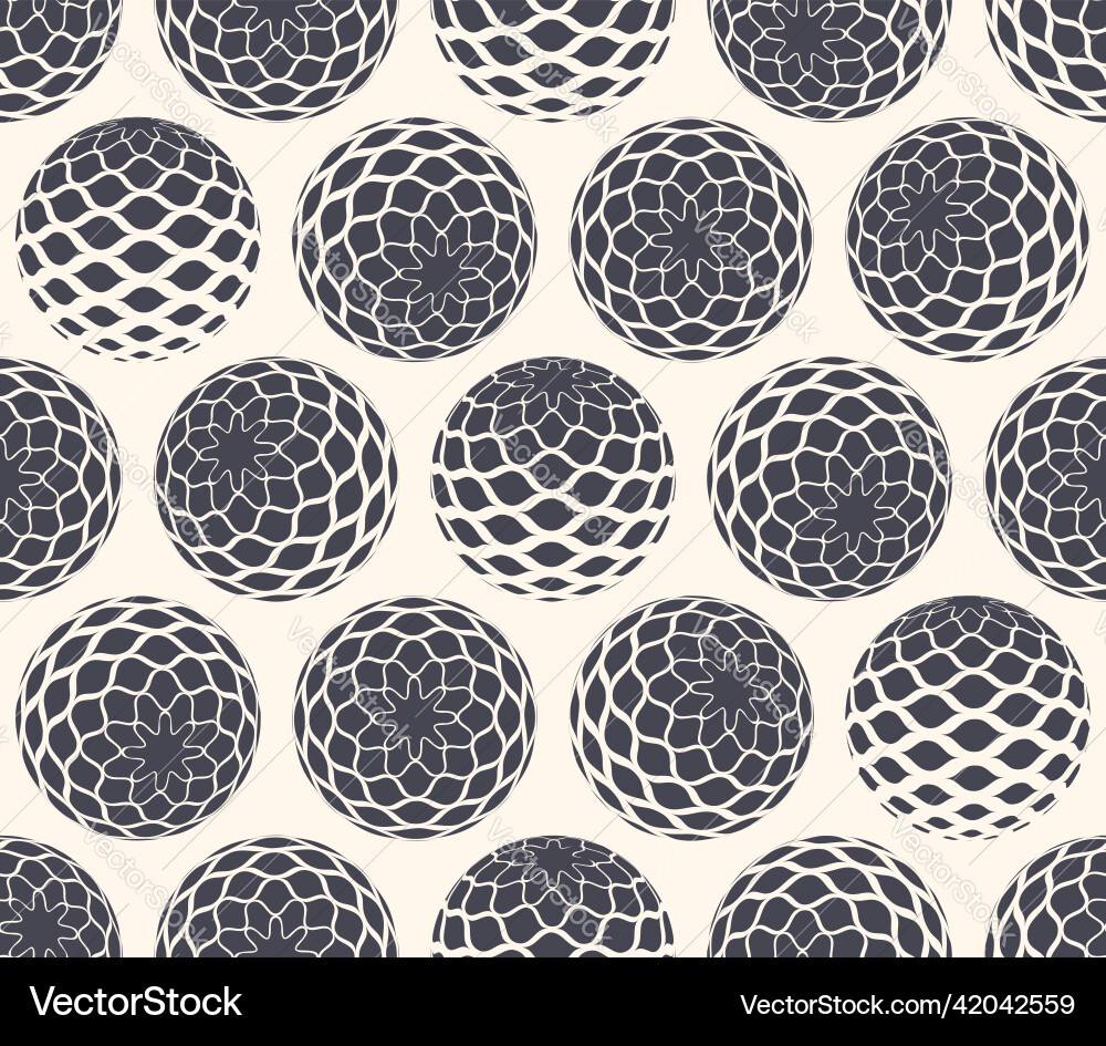 Different scale patterned balls seamless abstract Different scale patterned balls seamless abstract vector image