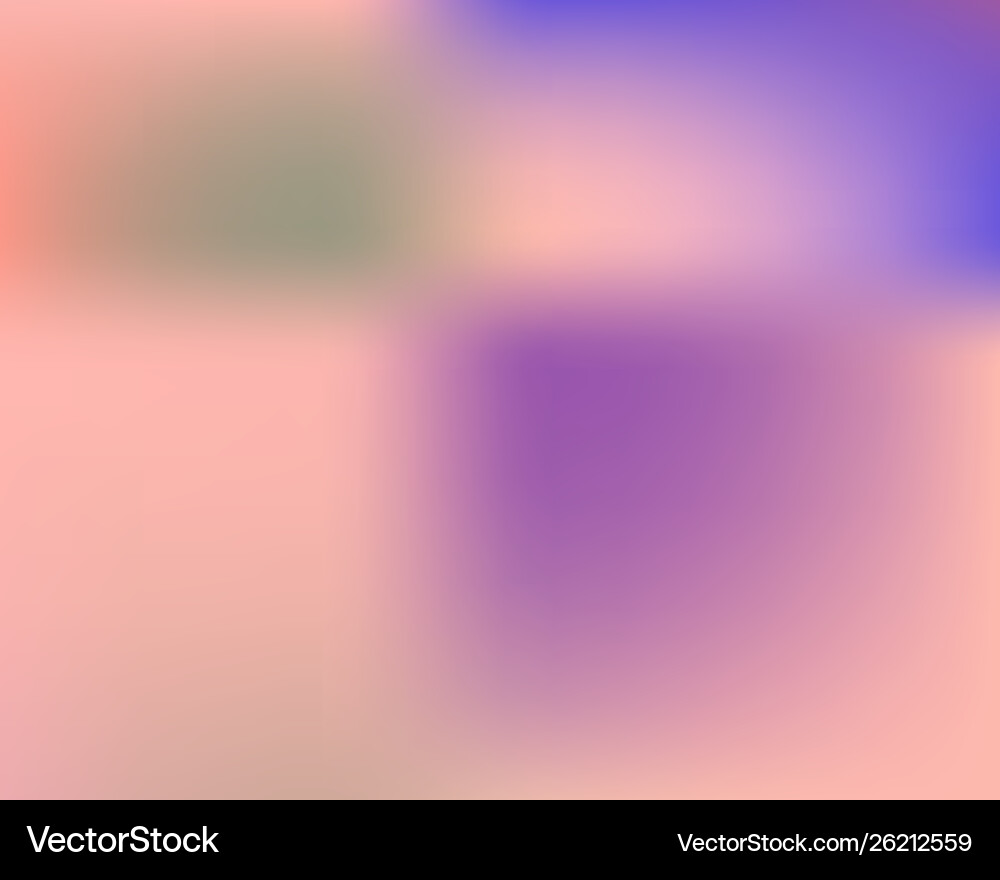Gradient mesh painted in different colors vector image