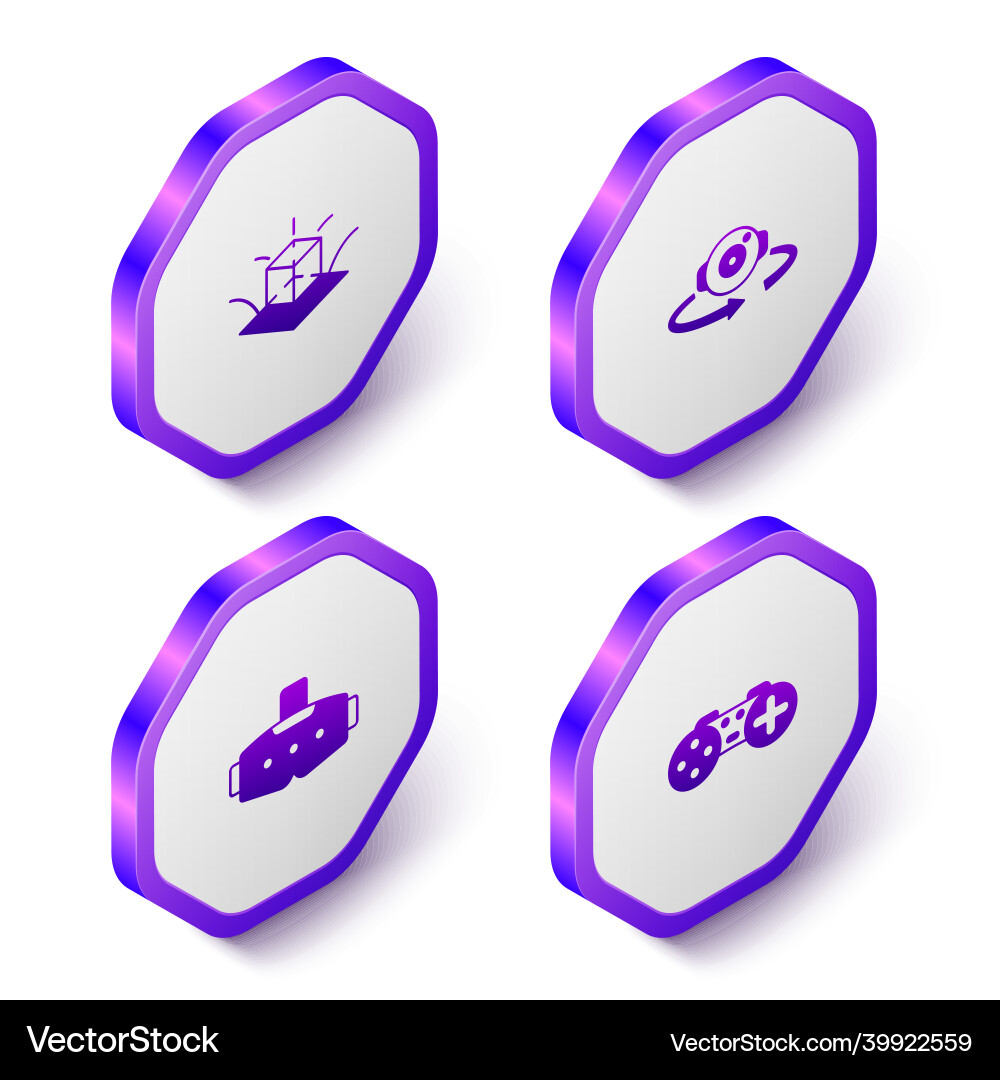 Set isometric 3d modeling 360 degree view Set isometric 3d modeling 360 degree view Vector Image